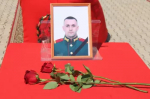 Простились с бойцом