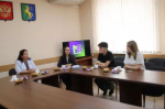 Встретились со студентами